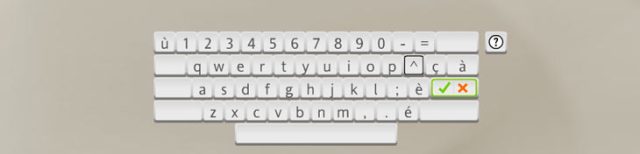 Franskt tangentbord i Rosetta Stone